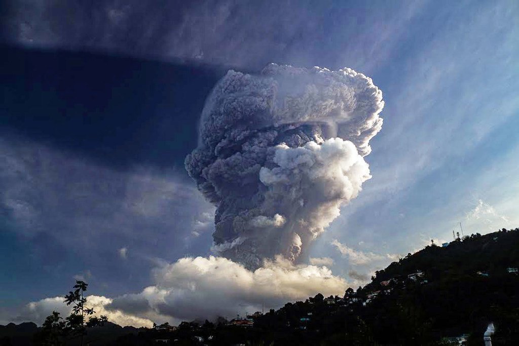 应对火山爆发 联合国将为圣文森特和格林纳丁斯发出募捐呼吁